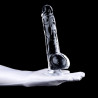 ClearlyHorny Gode Dong Clear 16 x 4cm